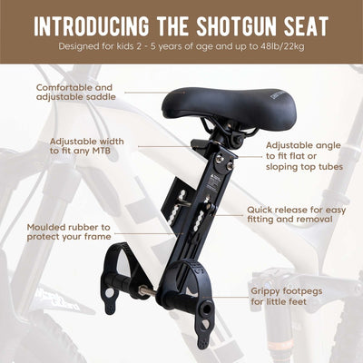 Shotgun, 2-5yr Old Seat & Bar Combo Pack - love-cycling-tech