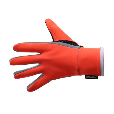 Santini Water Repellent Mid - Season Gloves - love - cycling - tech