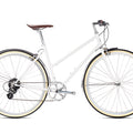 6KU Odessa 8spd City Bike - Coney White - love-cycling-tech