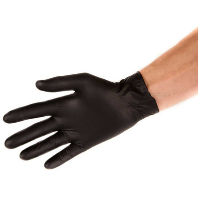 Black Mamba - Nitrile Disposable Gloves X-Large x 100 - love-cycling-tech