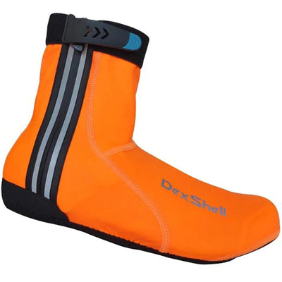 Dexshell - Light weight Overshoes Hi vis yellow - L - love-cycling-tech