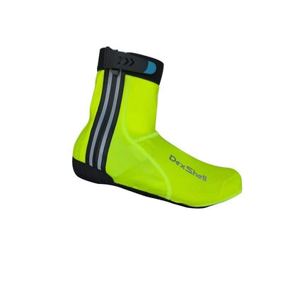 Dexshell - Light weight Overshoes Hi vis yellow - M - love-cycling-tech