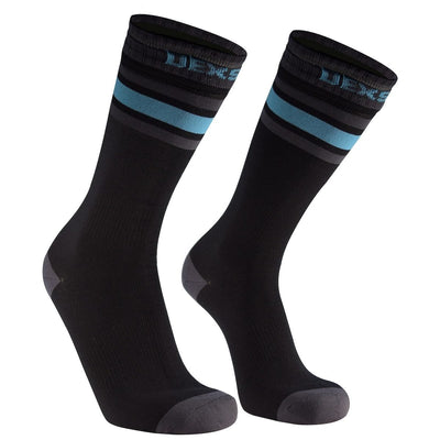 Dexshell - Ultra Dri Sports Socks Aqua Blue stripe - S - love-cycling-tech