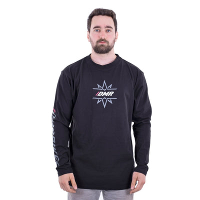 DMR - T-Shirt LS - Trailstar - Black - LG - love-cycling-tech