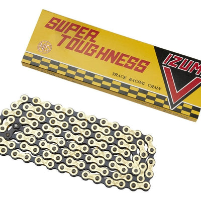 Izumi V Super Toughness NJS Track Chain - Gold/Black - love-cycling-tech