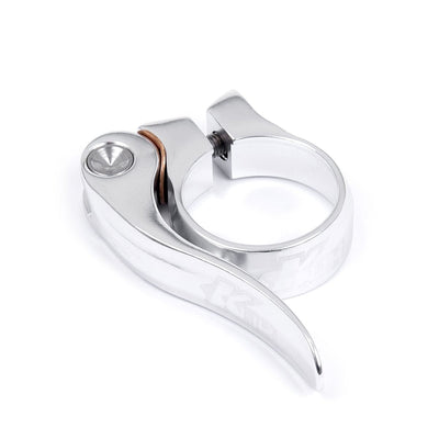 KUK - Seat Clamp - Quick Release - 31.8 - Silver - love-cycling-tech