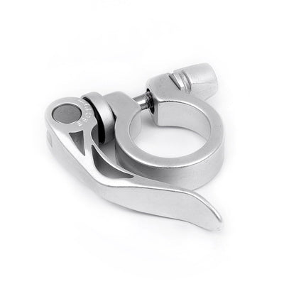 KUK - Seat Clamp - Quick Release - 31.8 - Silver - love-cycling-tech