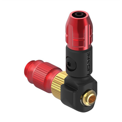 Lezyne - ABS-1 Pro HP Chuck - For Braided Hose - Red - love-cycling-tech