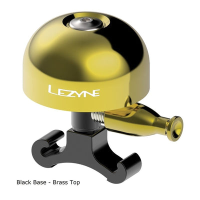 Lezyne - Classic Brass Bell - Black - Medium - love-cycling-tech