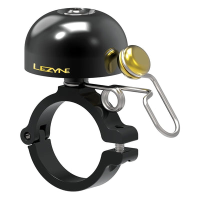 Lezyne - Classic Brass Bell- HM - Black / Black - love-cycling-tech