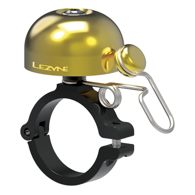 Lezyne - Classic Brass Bell- HM - Brass / Black - love-cycling-tech