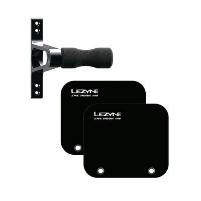 Lezyne - CNC Alloy Wheel Hook - Black - love-cycling-tech