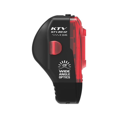 Lezyne - KTV Drive Rear STVZO - Black - love-cycling-tech