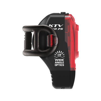 Lezyne - LED KTV Pro Drive 75 Rear - Black - love-cycling-tech