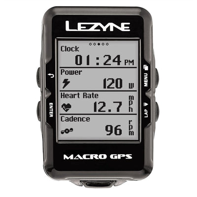 Lezyne - Macro GPS - Black - love-cycling-tech