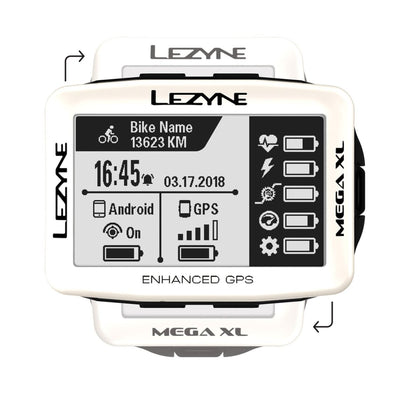 Lezyne - Mega XL GPS - Black - love-cycling-tech