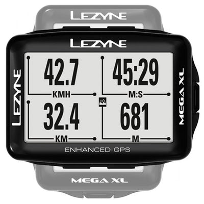 Lezyne - Mega XL GPS - Black - love-cycling-tech
