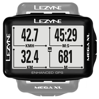 Lezyne - Mega XL GPS Smart Loaded - Black - love-cycling-tech