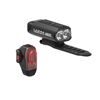 Lezyne - Micro Drive 600XL / KTV Pair - Black / Black - love-cycling-tech