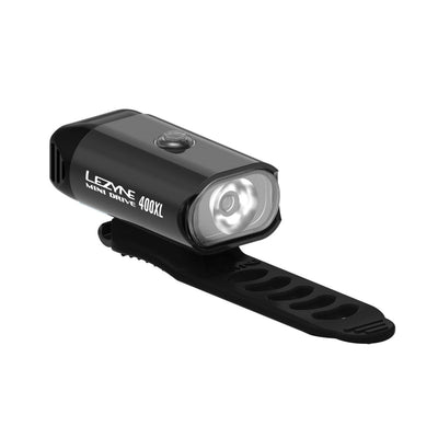 Lezyne - Mini Drive 400 - Blk/Hi Gloss - love-cycling-tech