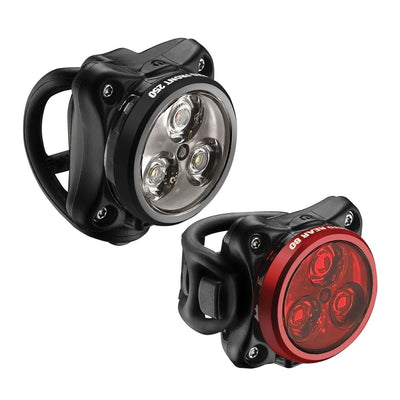 Lezyne - Zecto Drive 250/80 - Pair - Black/Red - love-cycling-tech