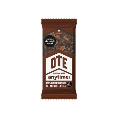 OTE - Anytime Bar - Cocoa Nibs - Cocoa Nibs (16 x 62g bars) - love-cycling-tech