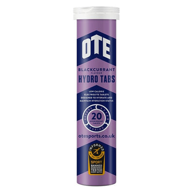 OTE - Sports Hydro Tab - Blackcurrant (6 x 20 tab tubes) - love-cycling-tech