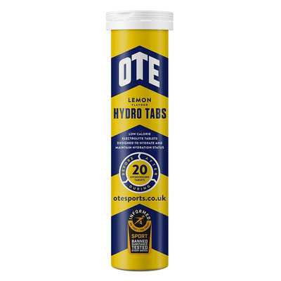 OTE - Sports Hydro Tab - Lemon (6 x 20 tab tubes) - love-cycling-tech