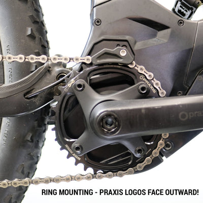 Praxis - E-Ring - 104 BCD Wave 1x 32t Direct threaded - love-cycling-tech