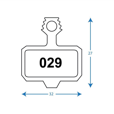 RWD - R044 Pads - SRAM HRD/Level - Organic - love-cycling-tech