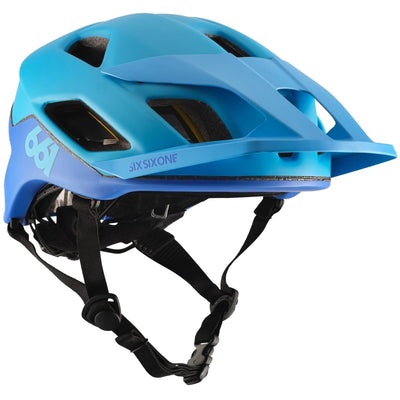 SixSixOne - Crest Mips Helmet Blue/Blue M/L (Ce) - love-cycling-tech