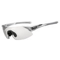 Tifosi Podium XC Silver/Gunmetal Fototec Light Night Lens Sunglasses - love-cycling-tech